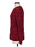 Rafaella Burgundy Pullover Sweater Size M - photo 5