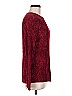 Rafaella Burgundy Pullover Sweater Size M - photo 4