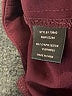 Under Skies Solid Burgundy Casual Pants Size M - photo 4
