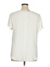 Ann Taylor 100% Polyester Ivory Short Sleeve Blouse Size XL - photo 2