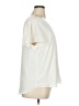 Ann Taylor 100% Polyester Ivory Short Sleeve Blouse Size XL - photo 4