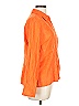 Canyon Road 100% Polyester Orange Long Sleeve Blouse Size L - photo 4
