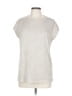 Unbranded Ivory Short Sleeve Blouse Size L - photo 1