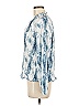 Saylor 100% Polyester Blue Long Sleeve Blouse Size M - photo 5