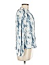 Saylor 100% Polyester Blue Long Sleeve Blouse Size M - photo 4