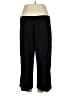 Susan Graver Solid Black Active Pants Size XL (petite) - photo 2