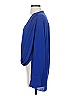 BCBGMAXAZRIA 100% Polyester Blue Long Sleeve Blouse Size S - photo 5