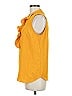 Supply & Demand 100% Polyester Yellow Sleeveless Blouse Size M - photo 5