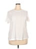 Unbranded 100% Polyester Tweed Ivory Short Sleeve T-Shirt Size 2X - photo 1