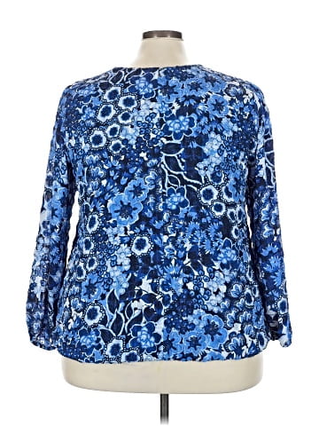 Karen Kane 3/4 Sleeve Blouse (view 2)
