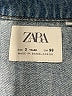 Zara Blue Denim Jacket Size 3 - photo 3