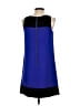 Ann Taylor LOFT Color Block Blue Cocktail Dress Size 4 - photo 2