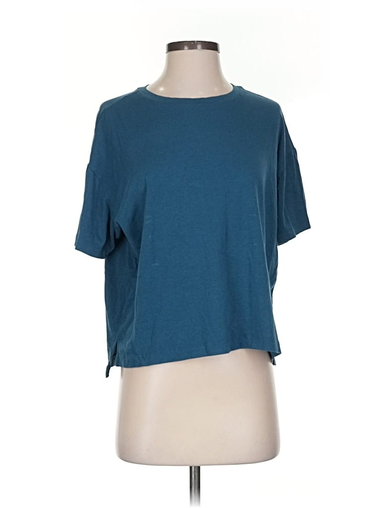 Pre-owned Flx Short Sleeve T-shirt In Blue