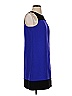 Ann Taylor LOFT Color Block Blue Cocktail Dress Size 4 - photo 4
