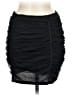 Blāshe 100% Polyester Solid Black Casual Skirt Size M - photo 1