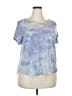 Lane Bryant Blue Short Sleeve Top Size 18 - 20 Plus - photo 1