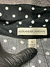 Alexander Jordan 100% Rayon Polka Dots Black Long Sleeve Blouse Size XL - photo 7