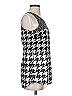 CAbi 100% Polyester Silver Sleeveless Top Size XS - photo 4