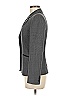 Max Mara 100% Cupro Gray Black Blazer Size 6 - photo 5