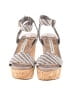 Diane von Furstenberg Gray Wedges Size 6 - photo 2