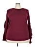 Agnes & Dora Burgundy Sweatshirt Size 3X - photo 1