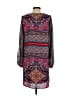 Cato 100% Polyester Paisley Red Casual Dress Size S - photo 2