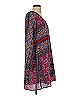 Cato 100% Polyester Paisley Red Casual Dress Size S - photo 4
