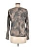 A. Byer Gray Long Sleeve Top Size M - photo 2