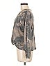 A. Byer Gray Long Sleeve Top Size M - photo 5