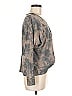 A. Byer Gray Long Sleeve Top Size M - photo 4