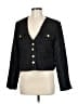 Ann Taylor 100% Polyester Tweed Black Blazer Size 6 - photo 1