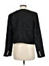 Ann Taylor 100% Polyester Tweed Black Blazer Size 6 - photo 2
