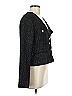 Ann Taylor 100% Polyester Tweed Black Blazer Size 6 - photo 4