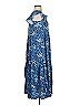 Assorted Brands 100% Rayon Paisley Blue Casual Dress Size S - photo 5