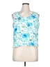 Apparenza 100% Polyester Blue Tank Top Size XL - photo 1
