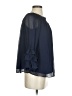 Assorted Brands 100% Polyester Blue 3/4 Sleeve Blouse Size S (estimated) - photo 4
