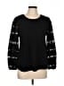 Chico's Black Long Sleeve Top Size Lg (2) - photo 1