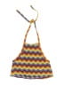 Target 100% Recycled Polyester Chevron-herringbone Yellow Swimsuit Top Size XS - photo 1