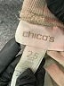 Chico's Solid Tan Cargo Pants Size Lg (2.5) - photo 8