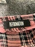 Reformation 100% Linen Plaid Red Linen Pants Size 0 - photo 6