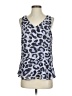 CAbi 100% Polyester Silver Sleeveless Top Size S - photo 1