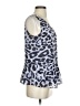 CAbi 100% Polyester Silver Sleeveless Top Size S - photo 4