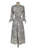 Hayden 100% Polyester Animal Print Gray Casual Dress Size S - photo 2