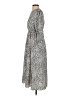Hayden 100% Polyester Animal Print Gray Casual Dress Size S - photo 5