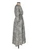 Hayden 100% Polyester Animal Print Gray Casual Dress Size S - photo 4