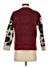 RD Style Animal Print Red Pullover Sweater Size XS - photo 2