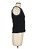 Grace Dane Lewis Black Sleeveless Blouse Size M - photo 4