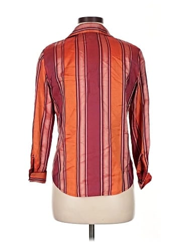 Linda Allard Ellen Tracy Long Sleeve Button-Down Shirt (view 2)