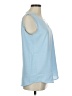 HARHAY Blue Sleeveless Blouse Size M - photo 4