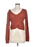 No Comment Orange Cardigan Size M - photo 1